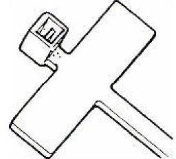 Produktbild VR-Technics Beschriftungs-Kabelbinder 100 x 2.5mm (Kunststoffkabelbinder, 100 mm, 100 Stk.)