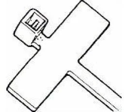 Immagine prodotto VR-Technics Fascetta di marcatura 100 x 2,5 mm (Fascette in plastica, 100 mm, 100 pz.)