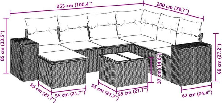 Produktbild vidaXL Franco
