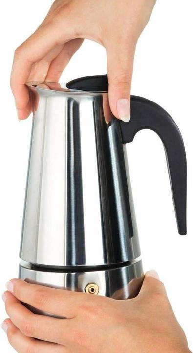 Produktbild Xavax Espressokocher aus Edelstahl, 250 ml, geeignet für Induktion (6 Tassen)