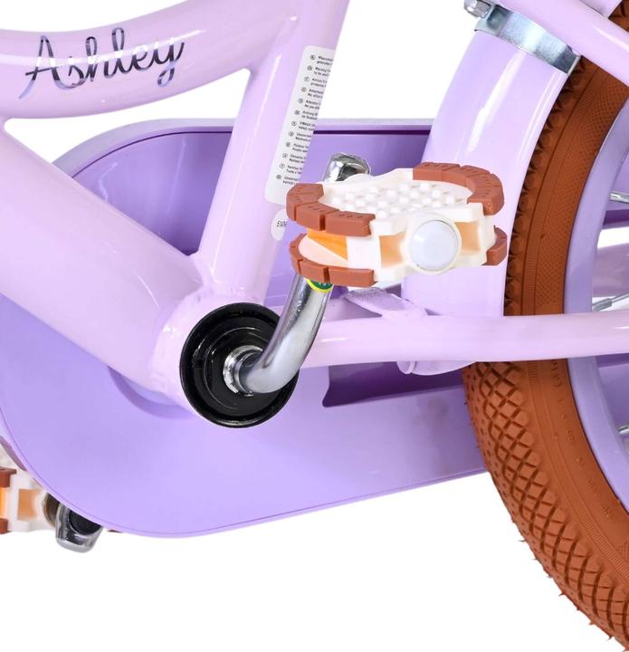 Actual product image Volare - Children's Bicycle 14 - Ashley Purple Pastel (51476) (14")