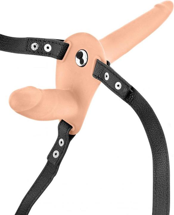 Image du produit Fetish Tentation Double gode ceinture chair vibrant -