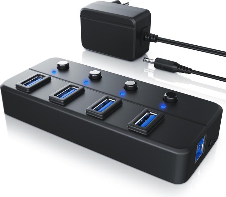 Actual product image Primewire 4 Port USB 3.0 Hub (4 ports)