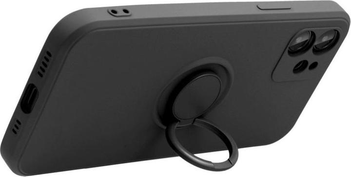 Produktbild Forcell Back panel cover OEM SILICONE RING case for IPHONE 12 Pro Max black (Apple iPhone 12 Pro Max)