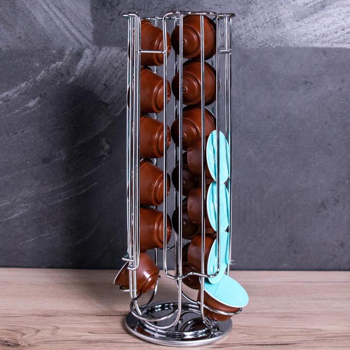 Produktbild Intirilife Kaffee Kapselhalter kompatibel mit Dolce Gusto Kapseln (24 Stück)