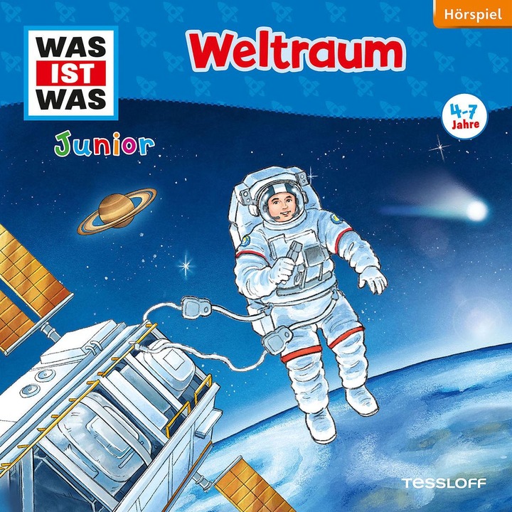 Produktbild Tessloff WAS IST WAS Junior Hörspiel: Weltraum (Benjamin Schreuder, Tessloff Verlag Ragnar Tessloff GmbH & Co.KG, Deutsch)