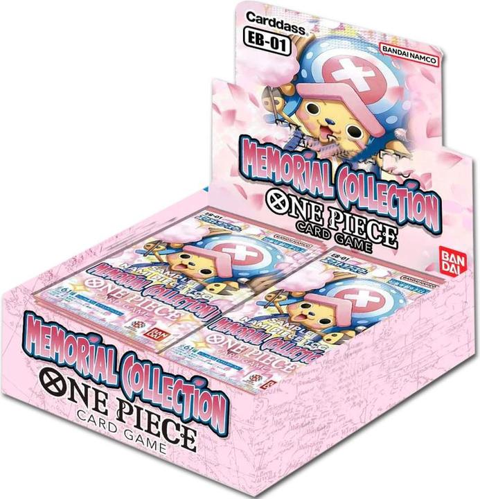 One Piece Memorial Collection EB-01 Extra Booster Display - Card Game - EN (Anglais, Affichage du booster)