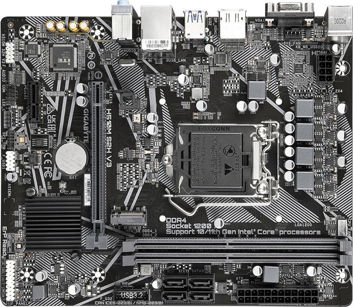 Immagine prodotto Gigabyte H510M S2H V3 (LGA 1200, Intel H470 Express, Mini-ATX)