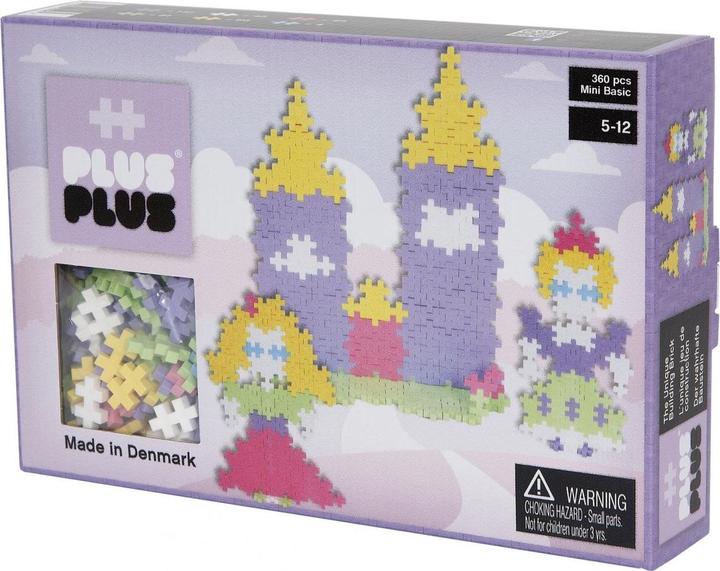 Produktbild Plus-Plus constructor, Princess Castle, Mini Pastel 360