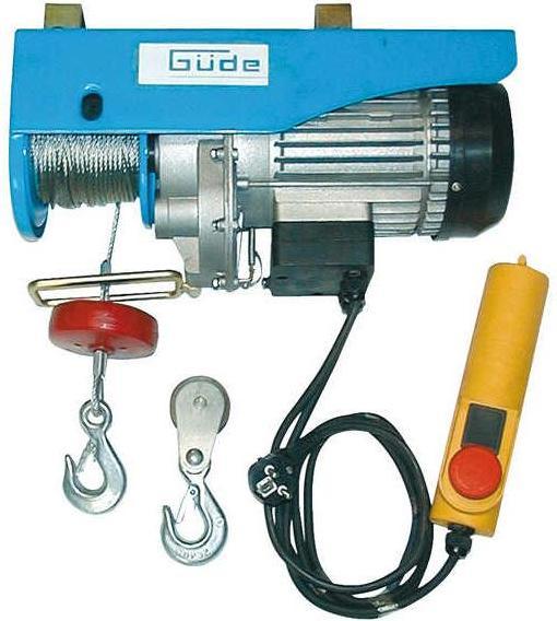 Produktbild Güde Elektrischer Seilzug GSZ 300/600 CH
