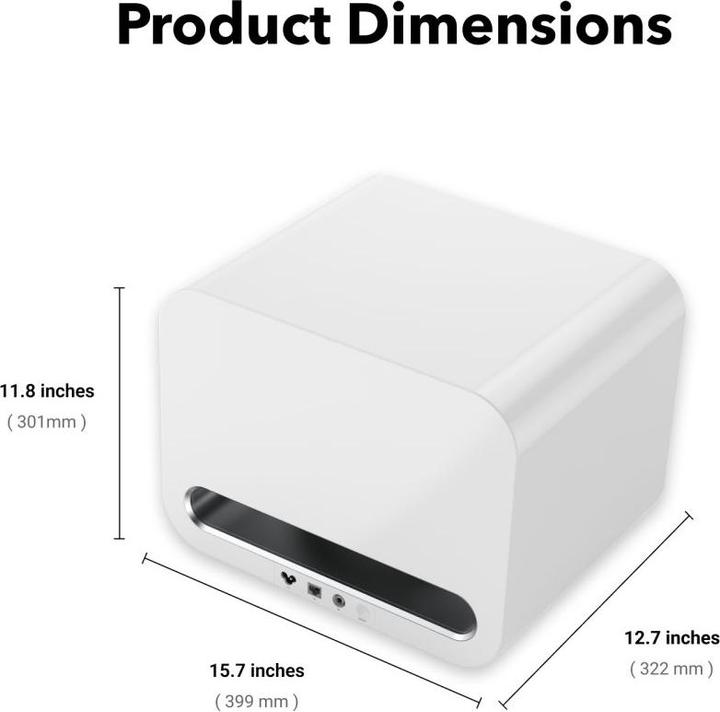 Produktbild WiiM LPWISUBPW Sub Pro Aktiver Subwoofer (Bluetooth, WLAN)