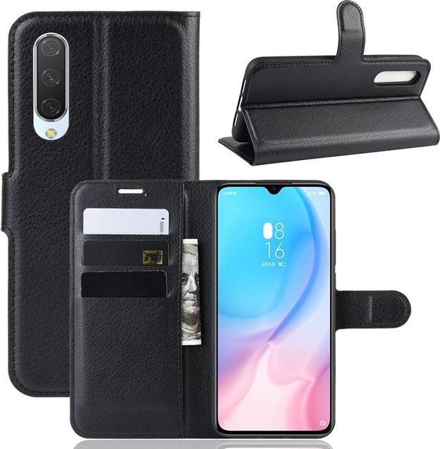 Produktbild MU Classic Litchi Leder Bookcover Series (Xiaomi Mi 9 Lite)