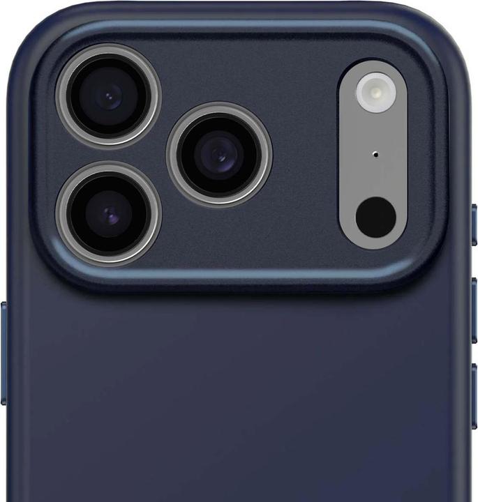 Actual product image Decoded Silicone Backcover Apple iPhone 17 Pro True Navy (Apple iPhone 17 Pro)