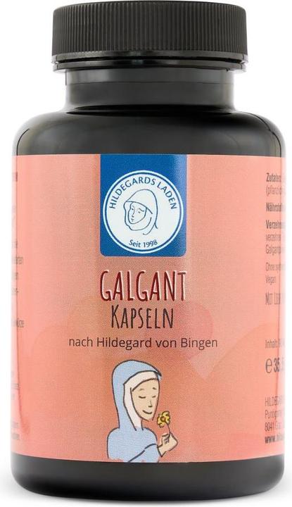 Actual product image Hildegards Laden Galangal capsules 90 Capsules (90 Piece, Capsules, 62 g)