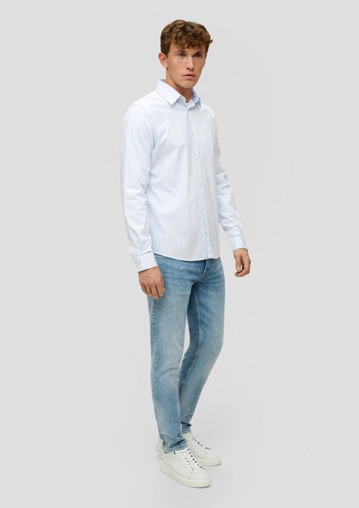 Immagine prodotto s.Oliver Hemd Slim: Langarmhemd aus Baumwollmix (M)
