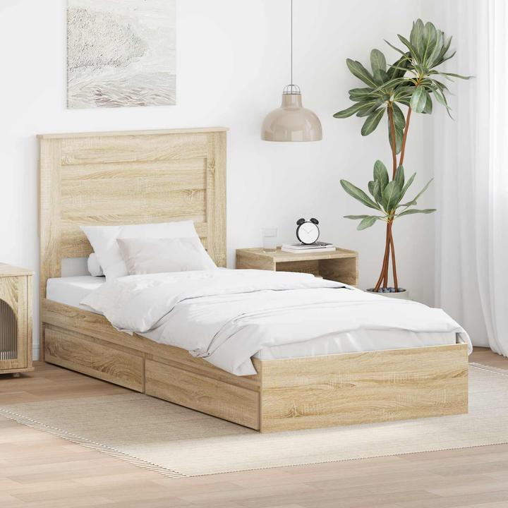 Produktbild vidaXL Aufbewahrungsbett (100 x 200 cm)