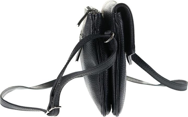 Actual product image Pierre Cardin Damen Umhängetasche Made In Italy - Modell Seraphina Lux - 100% Leder - 26.0 X 18.0 X 4.0 Cm