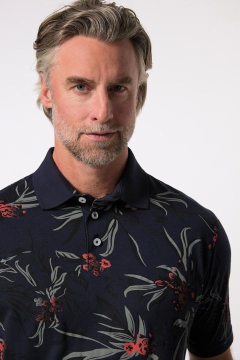 Image du produit Boston Park Poloshirt, Halbarm, Alloverprint, bis 84/86 (42, 44)