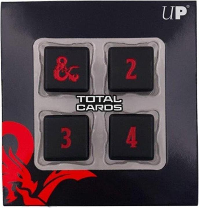 Produktbild Ultra Pro UP18613 - Dungeons & Dragons: Heavy Metal D6 Würfelset, 4 Stück