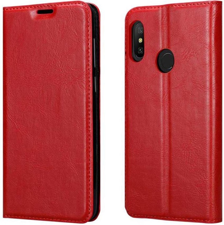 Actual product image Cadorabo Book Invisible Magnet Cover (Mi A2 lite, Xiaomi Redmi 6 Pro)