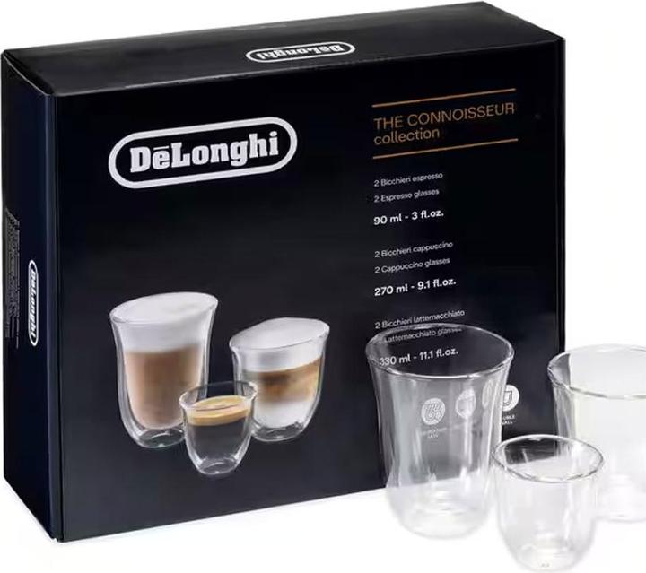 Productafbeelding De'Longhi Collectie glas 5513296671 DLSC302 (220 ml, 6x)