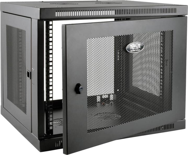 Eaton SmartRack 9U Low-Profile Switch-Depth-Plus Wall-Mount Mini Rack Enclosure (9 RU, 19 inch rack)