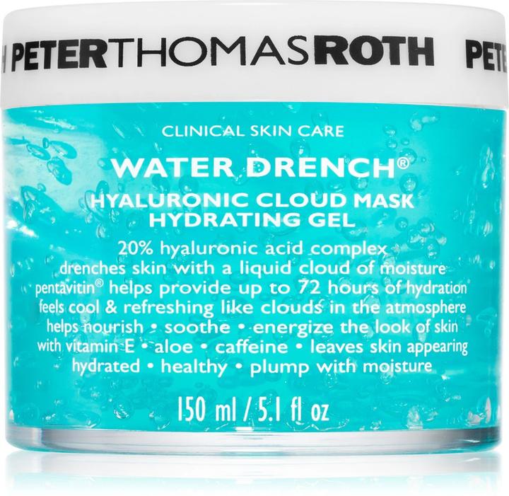 Image du produit Peter Thomas Roth CLINICAL SKIN CARE Masque de nuages hyaluroniques Water Drench Gel hydratant (150 ml)