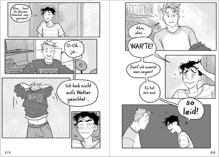 Actual product image Heartstopper Volume 2 (deutsche Hardcover-Ausgabe) (German, Alice Oseman, Loewe Graphix, Vanessa Walder, 2022)