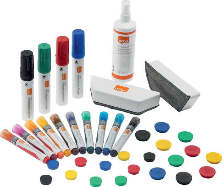 Actual product image Nobo Move & Meet Whiteboard Accessory Kit