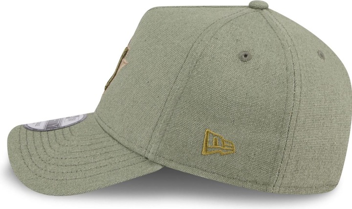 Actual product image New Era A-Frame Trucker Canvas Cap - Houston Astros olive (One size)
