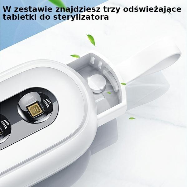 Produktbild Usams Lampa do dezynfekcji toalety UVC reczna sterylizator bialywhite ZB210XDH