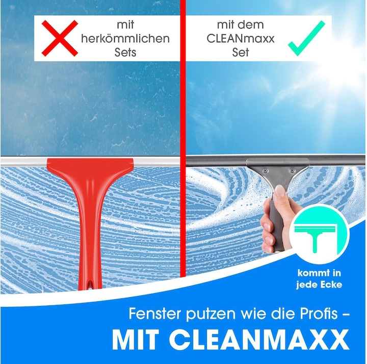 Immagine prodotto CleanMaxx Detergente per finestre (1 pz.)