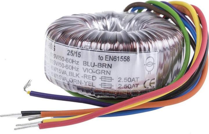 Produktbild RS PRO Transformator Ringkern 30VA 2x6V