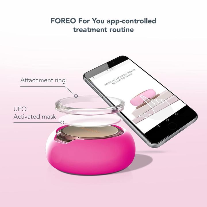 Productafbeelding Foreo F0125 UFO Pearl Pink Set ft Manuka Honey Ladies