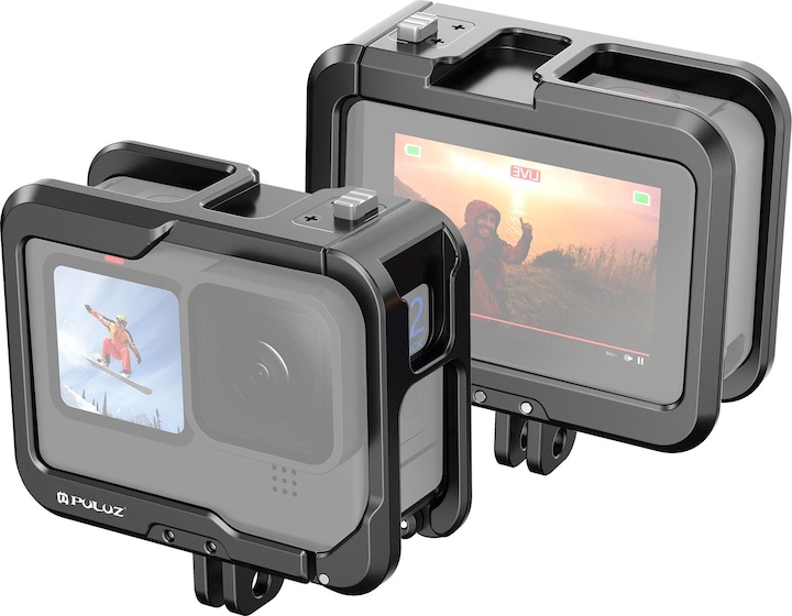 Produktbild Puluz GoPro Aluminium Halterung (Hero 10, Hero 9, Hero 12, Hero 11, GoPro Hero 13)