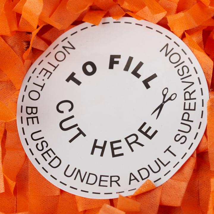 Actual product image Relaxdays Numbered Birthday Pinata
