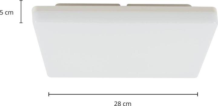 Immagine prodotto Prios Artin Lampada da soffitto a LED, angolare, 28 cm (2160 lm)