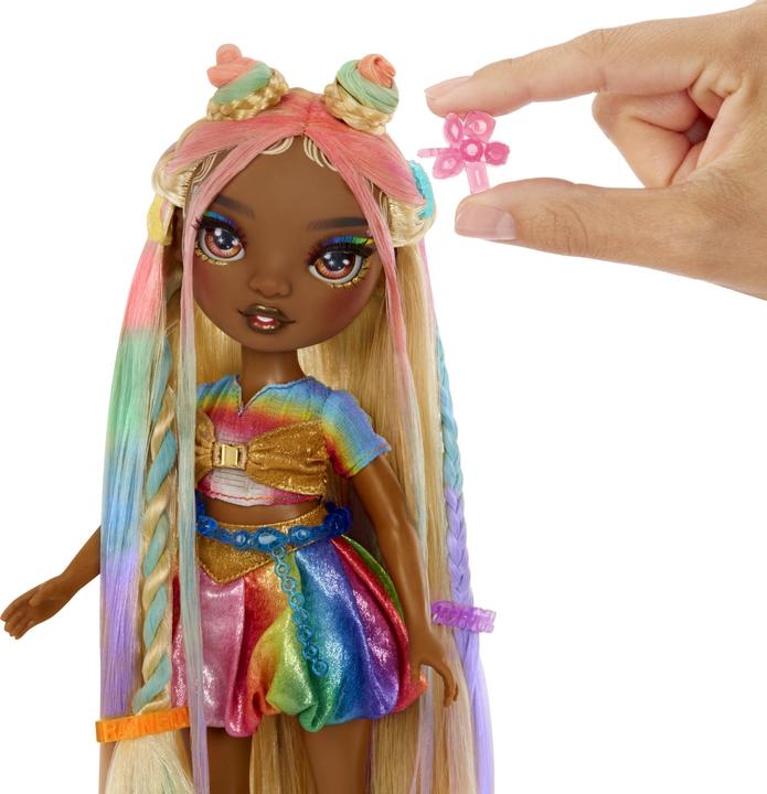 Actual product image MGA Rainbow High Hair Meline Gold