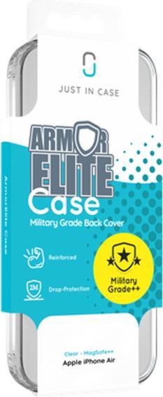 Image du produit Just in Case Military Grade Kunststoff Back Cover Durchsichtig Magnetisch Apple iPhone Air (Apple iPhone 17, Apple iPhone Air)