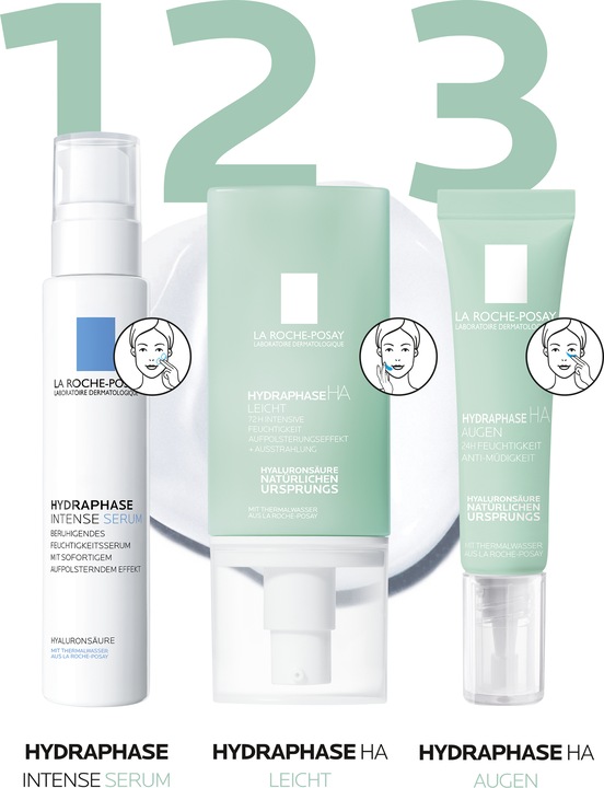 Image du produit La Roche Posay Hydraphase Acide Hyaluronique Intense (Crème, 15 ml, Jour + nuit)