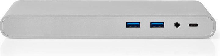 Actual product image Nedis USB Docking Station | USB 3.2 Gen 1 | USB-C™ Connector | DisplayPort Jack / HDMI™ Jack / RJ45 (USB-C, 12 ports)