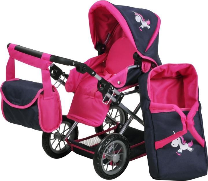 Image du produit Knorrtoys Poussette de poupée Ruby - "UMA.la licorne" blue