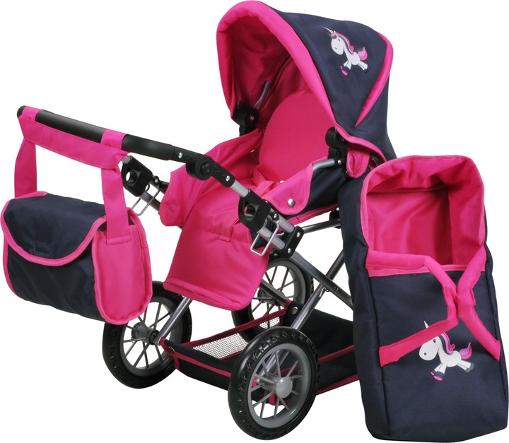 Image du produit Knorrtoys Poussette de poupée Ruby - "UMA.la licorne" blue