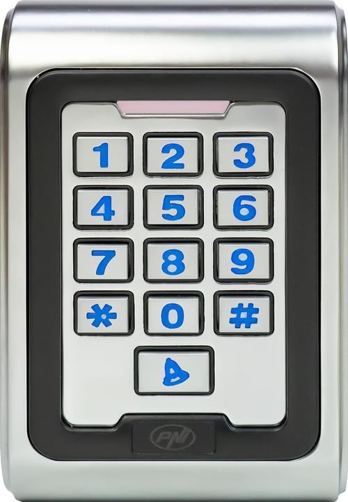 Immagine prodotto PNI Tastiera di controllo accessi DK220, indipendente, da esterno e da interno, IP65, con 2 relè (Combinazione numerica elettronica)