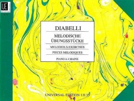 Produktbild Melodische Übungsstücke op. 149, für Klavier zu 4 Händen (Deutsch, Anton Diabelli, Wilhelm Rauch, 2000)