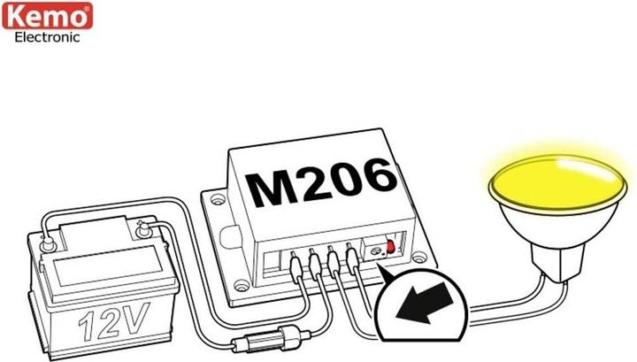 Produktbild Kemo Blinker für LEDoder Glühlampen max