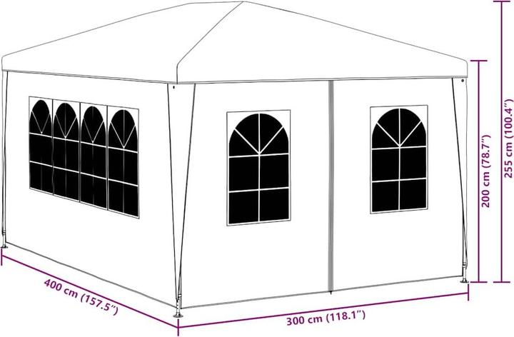 Immagine prodotto vidaXL Luzia (400 cm, 300 cm)