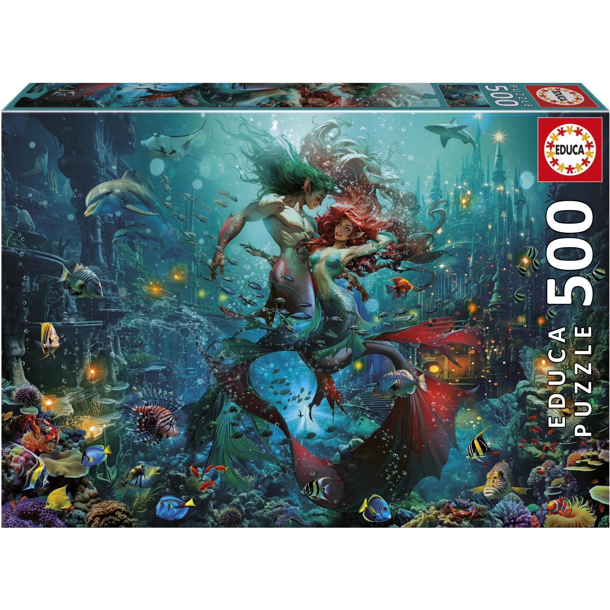 Educa Puzzle Atlantis 500 Puppen (500 pezzi)