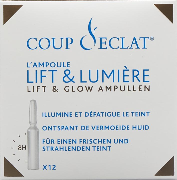 Actual product image Coup d‘Eclat The ampoule Lift & Glow liq (12 ml)