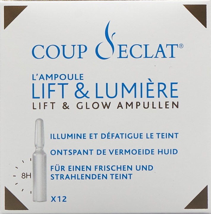 Actual product image Coup d‘Eclat The ampoule Lift & Glow liq (12 ml)